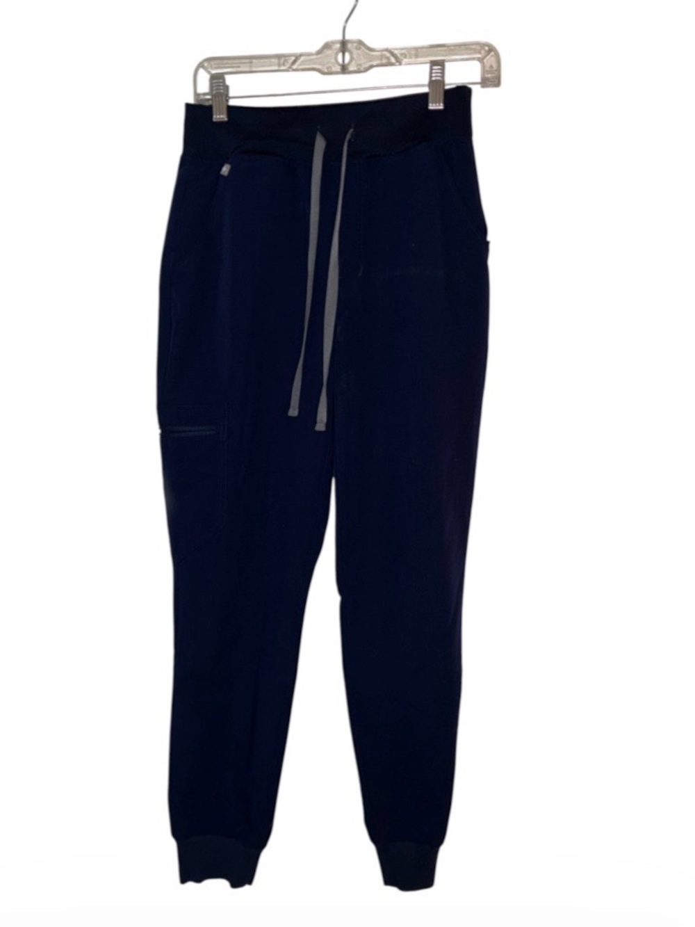 Figs Women’s Navy Technical Jogger Pants with Gray Drawstring Sz S/P
